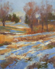 Preface to Spring  . . . . . . . . . 5x7 Oil  . . . . . . . . .  SOLD