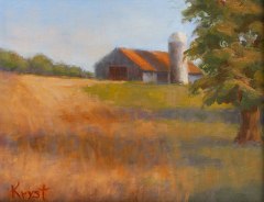 Revisioning Susan's Barn   . . . . . . . . .  8x10 Oil  . . . . . . . . .  SOLD