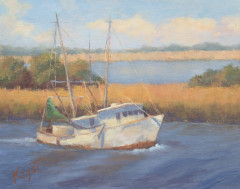 Apalachicola Shrimper . . . . . . . . . 8x10 Oil