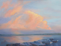 Applause at Sunset . . . . . . . . . 12x16 Oil