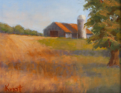 Revisioning Susan's Barn   . . . . . . . . .  8x10 Oil
