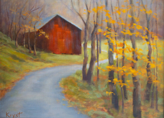 Road's End   . . . . . . . . .  12x16 Oil