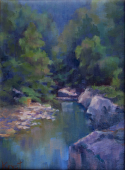 Near Blue Heron . . . . . . . . . 12x9 Oil