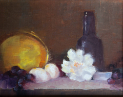 Eggs with Flower   . . . . . . . . .  8x10 Oil