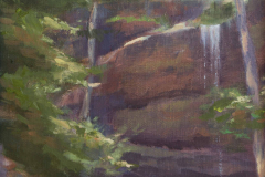 Morning at Anglin Falls   . . . . . . . . .  8x10 Oil