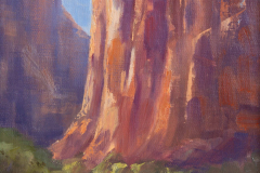 Straight Arrow Canyon   . . . . . . . . .  8x10 Oil