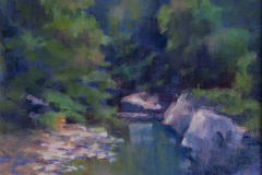 Near Blue Heron . . . . . . . . . 12x9 Oil