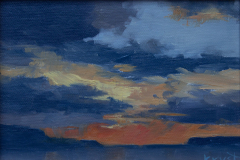 Ephraim Sunset . . . . . . . . . 5x7 Oil