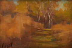 Towering Sycamore Trail   . . . . . . . . .  5x7 Oil